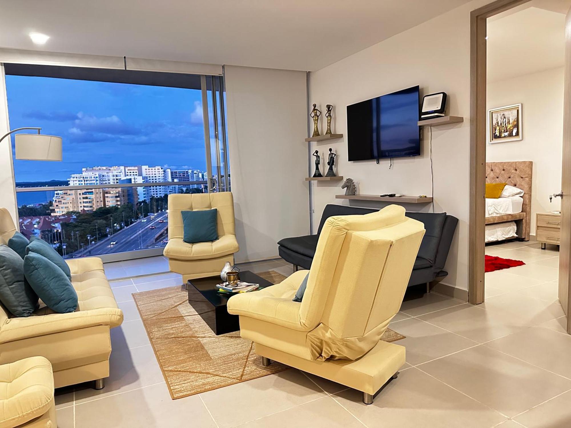 Apartamento Premium Hub Vista Al Mar 1303 Cartagena Exterior foto